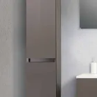 Suspended Bathroom Furniture in Mdf Lacquered Made in Italy - Becky Viadurini