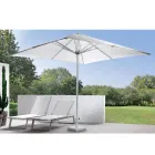 Outdoor Parasol with Aluminium Structure and Acrylic Fabric - Jayce Viadurini