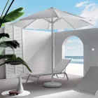 Outdoor Parasol with Aluminium Structure and Acrylic Fabric - Jayce Viadurini