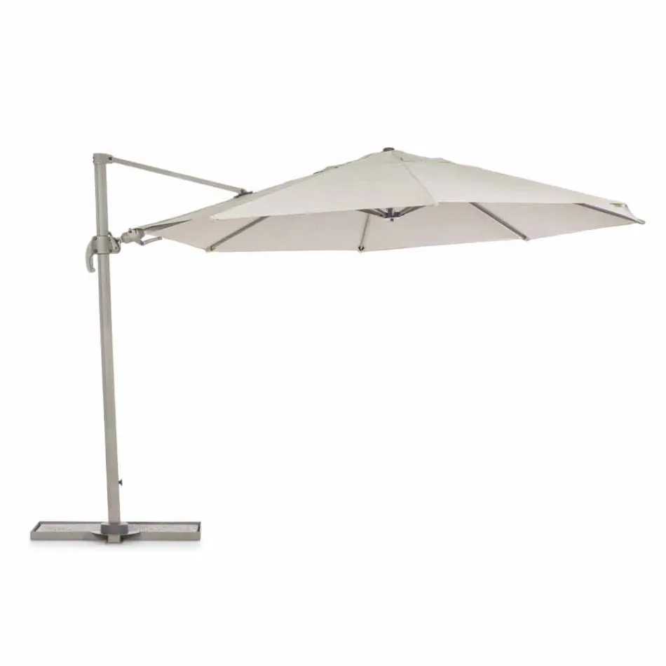 Outdoor Umbrella Diameter 3,5m in Polyester with Aluminium Pole - Linfa Viadurini