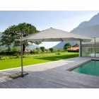 Outdoor Umbrella Diameter 3,5m in Polyester with Aluminium Pole - Linfa Viadurini