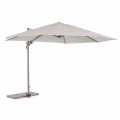 Outdoor Umbrella, Diameter 3.5m in Polyester with Aluminium Pole - Linfa