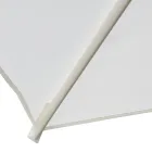 Outdoor Umbrella in Polyester with White Aluminium Structure - Zinica Viadurini