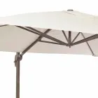 3x4 Garden Umbrella in Polyester with Aluminium Structure - Texas Viadurini