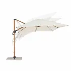 3x4m Garden Umbrella in Aluminium and Polyester, Homemotion - Marco Viadurini