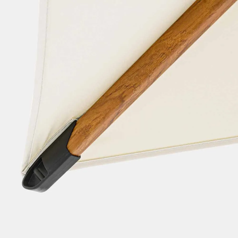 3x4m Garden Umbrella in Aluminium and Polyester, Homemotion - Marco Viadurini