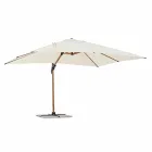 3x4m Garden Umbrella in Aluminium and Polyester, Homemotion - Marco Viadurini