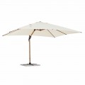 3x4m Garden Umbrella in Aluminium and Polyester, Homemotion - Marco