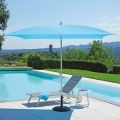 Garden Umbrella with Anodized Striped Aluminium Structure - Laila