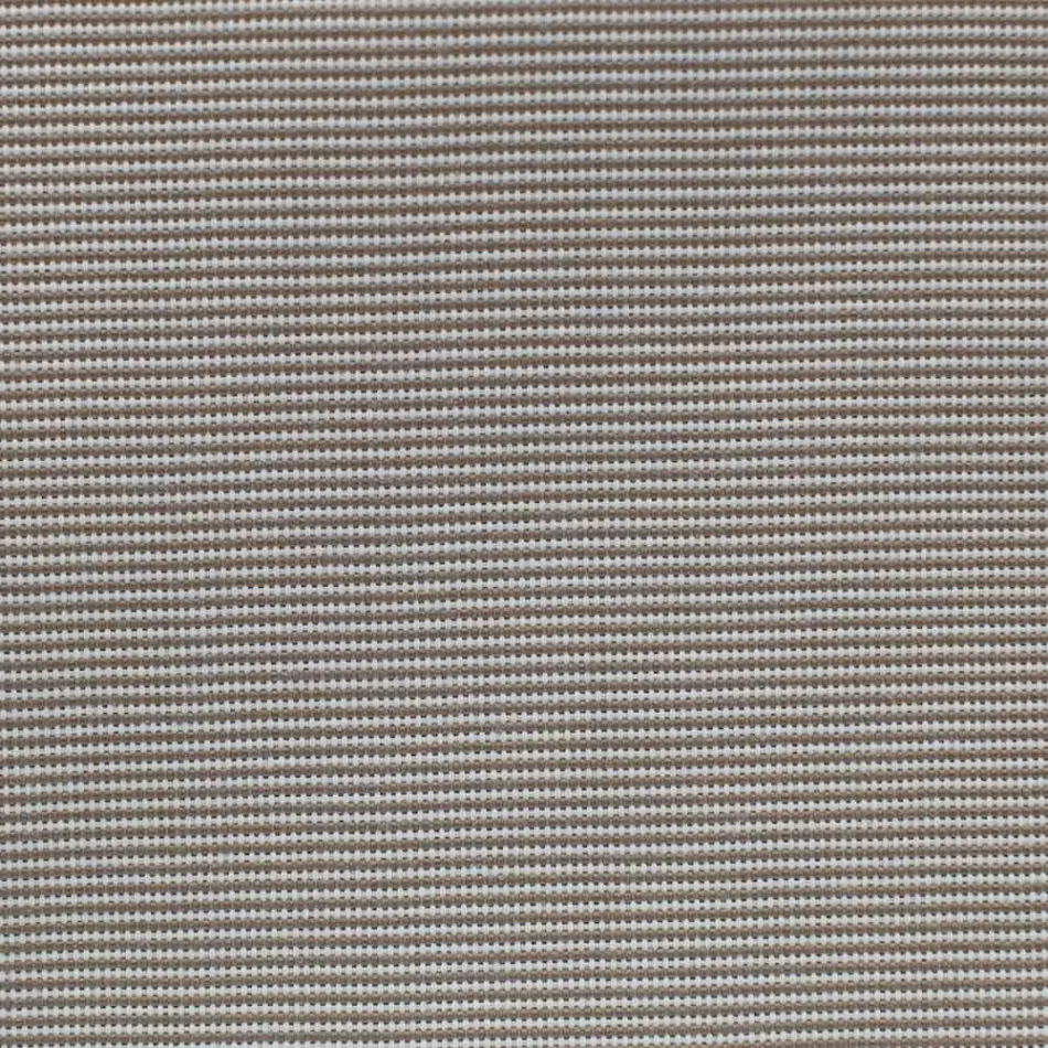 Garden Umbrella with Structure in Striped Aluminium and Fabric - Renaud Viadurini