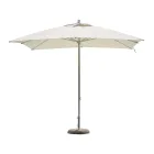 Garden Umbrella with Colored Cloth and Aluminium Structure - Norbert Viadurini