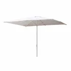 Garden Umbrella in Acrylic Fabric and Aluminium Made in Italy - Solero Viadurini