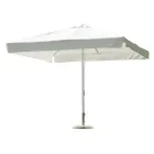 3x3 Meter Square Umbrella in Resin-Coated Polyester - Arbor Viadurini