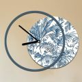 Clock with Wooden and Printed Panel Made in Italy - Malawi