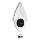 Pendulum Clock in Bisatin Methacrylate Made in Italy - Great Viadurini
