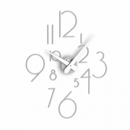 Modern design wall clock Marte Big, made in Italy Viadurini