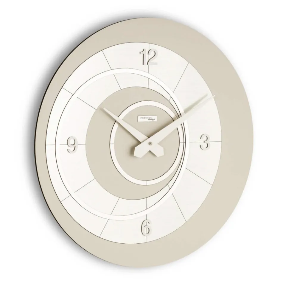 PVC Wall Clock in 3 Different Finishes Made in Italy - Quick Viadurini
