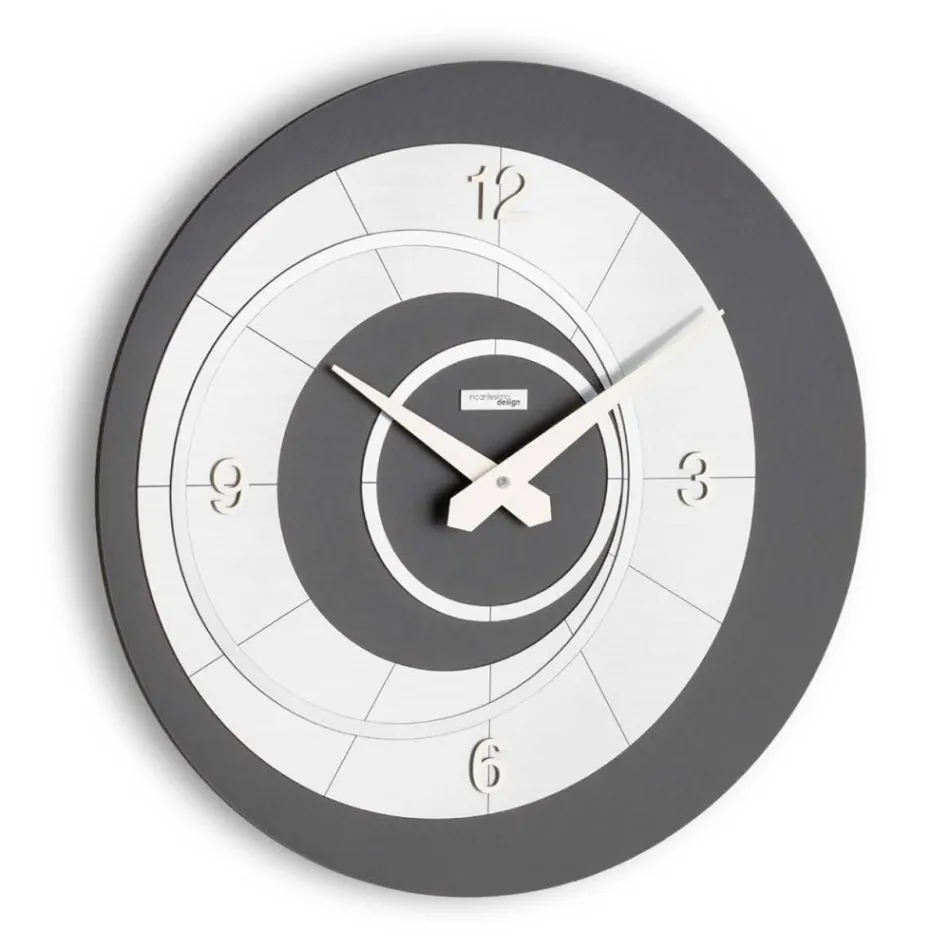 PVC Wall Clock in 3 Different Finishes Made in Italy - Quick Viadurini