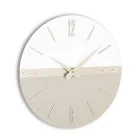 High Density Semi-Expanded PVC Wall Clock Made in Italy - Ritmo Viadurini