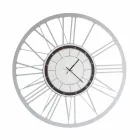 Large Size Modern Iron Wall Clock Made in Italy - Einar Viadurini