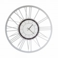 Modern Large Size Iron Wall Clock Made in Italy - Einar
