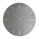 Round Design Colored Acrylic Crystal Wall Clock - Zaronte Viadurini