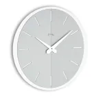 Wall Clock in PVC and Laminate in Different Colours Made in Italy - Mean Viadurini
