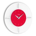 Round Aluminium Wall Clock Made in Italy Modern Design - Siria