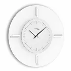 Round Wall Clock in Methacrylate and Aluminium Made in Italy - Syria Viadurini