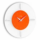 Round Wall Clock in Methacrylate and Aluminium Made in Italy - Syria Viadurini