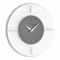 Round Wall Clock in Aluminium Made in Italy Modern Design - Syria