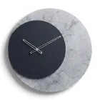 Elara Round Wall Clock in Printed Methacrylate Made in Italy Viadurini
