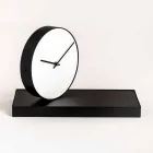 Swivel Table Clock with Steel Mirror Made in Italy - Meritorious Viadurini