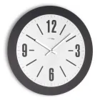 Clock in semi-foamed PVC and layered laminate Made in Italy - Brave Viadurini