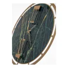 Clock Made of Iron with 3 Hands Made in Italy - Star Viadurini