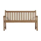 3 Seater Garden Bench Made of Teak Wood - Shelter Viadurini
