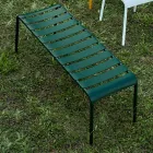 Low Bench in Outdoor Painted Aluminium, Made in Italy - Sybella Viadurini