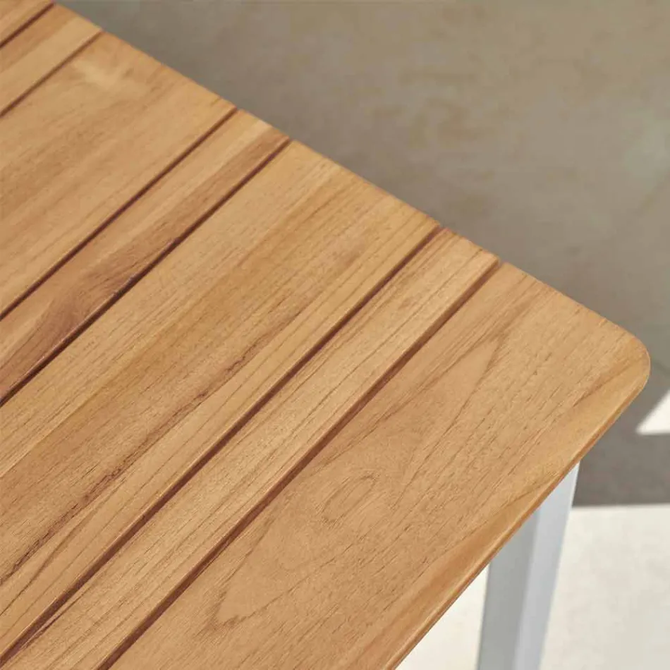 Varaschin System outdoor bench in design painted aluminium Viadurini