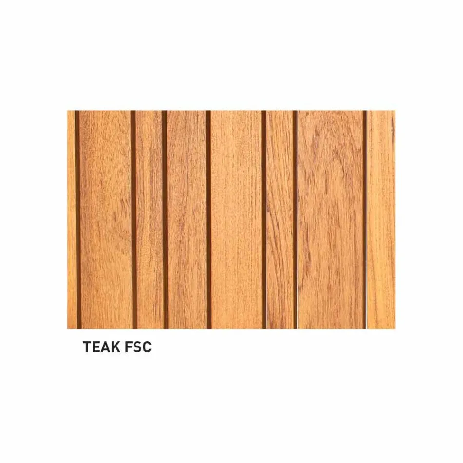 Varaschin System outdoor bench in design painted aluminium Viadurini