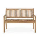Design Garden Bench in Acacia Wood for Outdoors 2 or 3 Seats - Roxen Viadurini