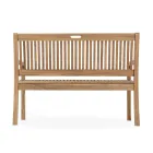 Design Garden Bench in Acacia Wood for Outdoors 2 or 3 Seats - Roxen Viadurini