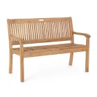 Design Garden Bench in Acacia Wood for Outdoors 2 or 3 Seats - Roxen Viadurini