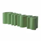 Colorful design bench Slide Love modern made in Italy Viadurini