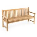 Garden Bench in Natural Teak of Various Sizes - Yggdrasil