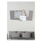 Panel with the Bethlehem Family Made in Laser Made in Italy - Paola Viadurini