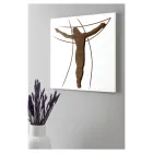 Laser Engraved Panel Depicting Passion Made in Italy - Ersilia Viadurini