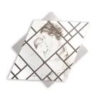 Laser Engraved Panel with Woman and Child Made in Italy - Harald Viadurini