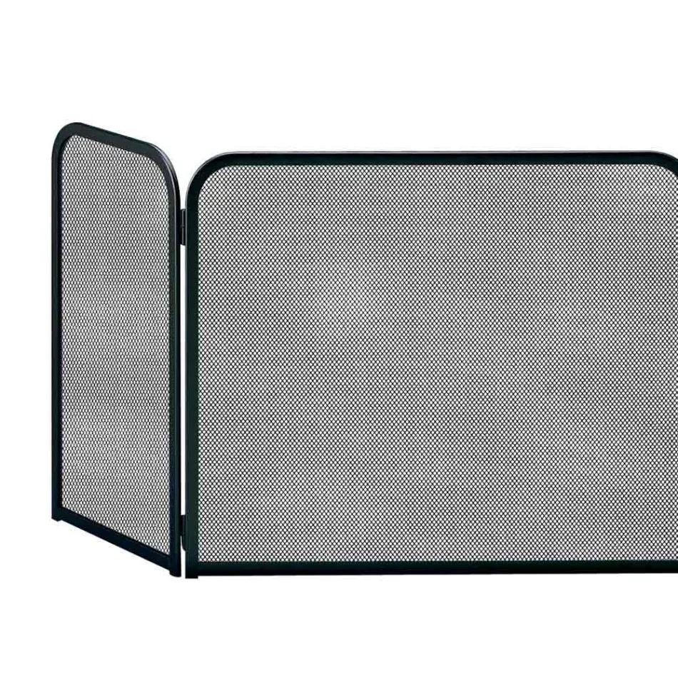 Spark arrestor with 3 doors Made of metal Made in Italy - Cat Viadurini