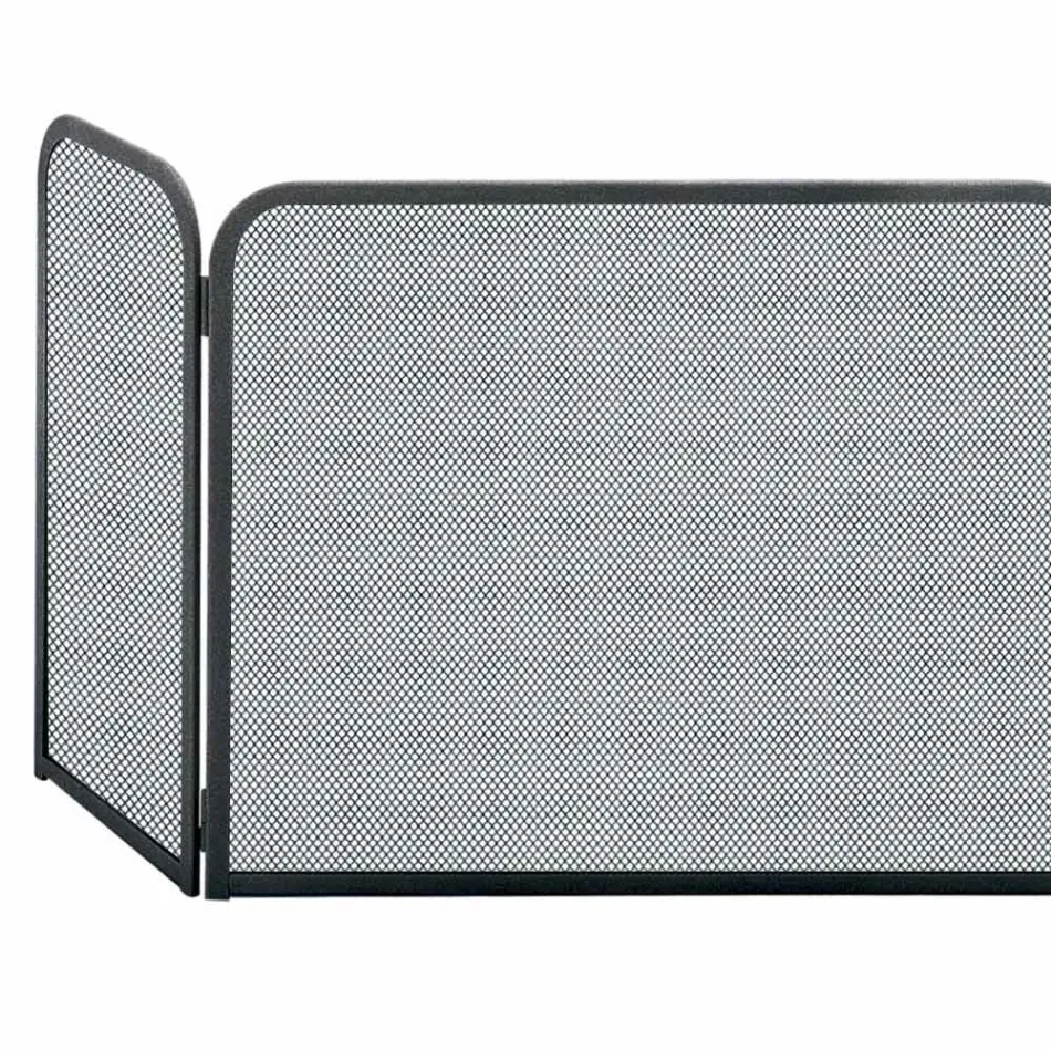 Spark arrestor with 3 doors Made of metal Made in Italy - Cat Viadurini