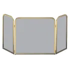 Brass Spark Arrester with Smoked Tempered Crystal Made in Italy - Orango Viadurini